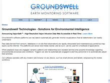 Tablet Screenshot of groundswelltech.com